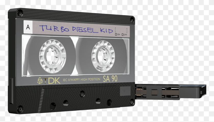 1867x1011 Tdktape023 Led Backlit Lcd Display, Cassette, Tape HD PNG Download