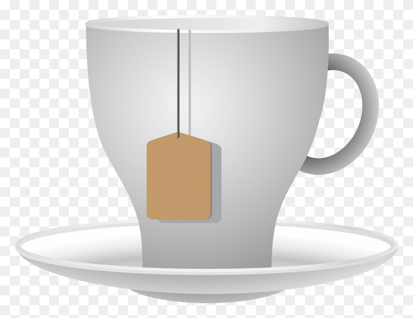3935x2958 Tea Coffee Cup Clip Art Transparent Background Tea Cup Clip Art, Lamp, Cup, Saucer HD PNG Download