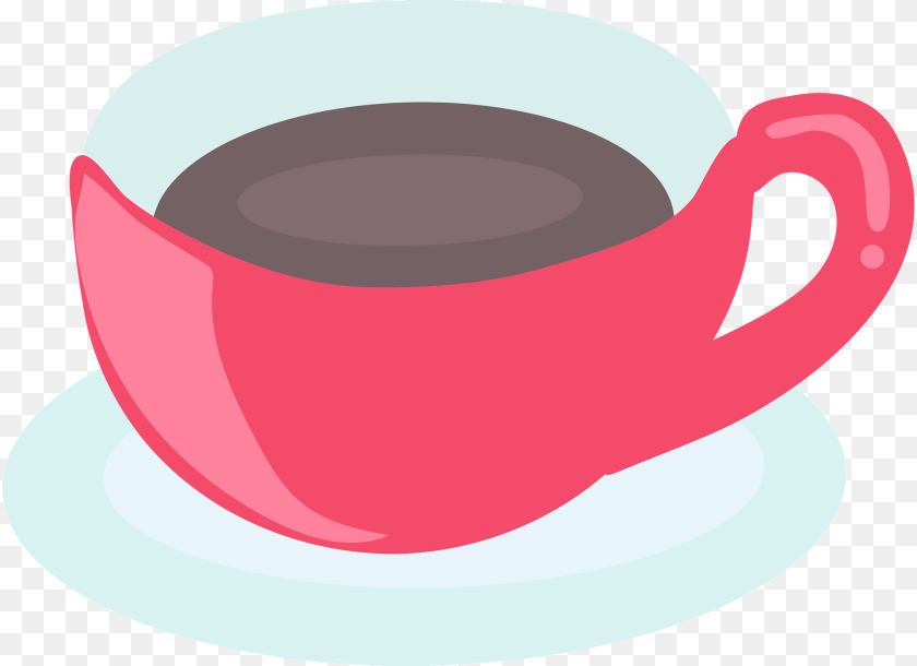 Tea Cup Clipart, Beverage, Coffee, Coffee Cup, Saucer Sticker PNG