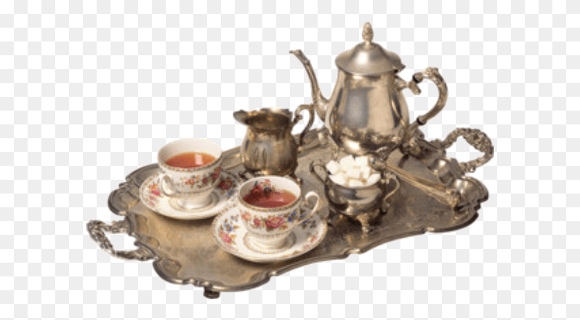 592x403 Tea Set, Pottery, Saucer, Teapot HD PNG Download