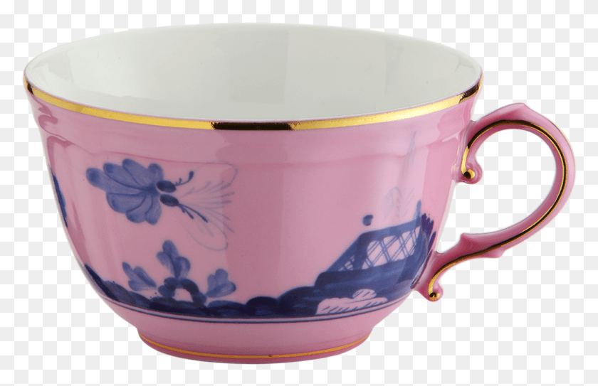 1020x632 Tea Set For Two Oriente Italiano Azalea Teacup, Bowl, Mixing Bowl, Soup Bowl HD PNG Download