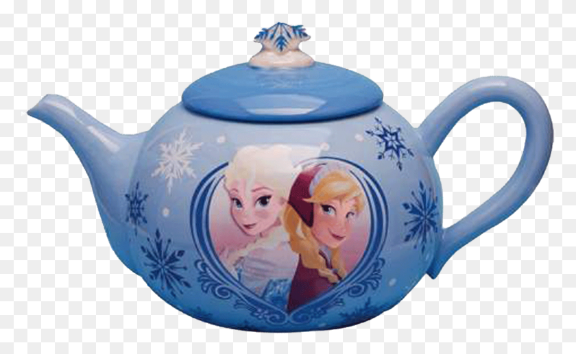 1025x601 Чай С Замороженными Принцессами Компания Уолта Диснея, Керамика, Чайник, Горшок Png Скачать