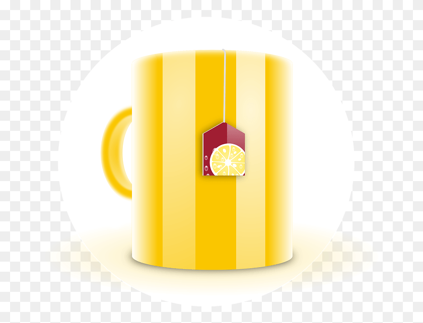 672x582 Teabag Tea Pot Mug Food Tea Beverage Yellow Circle, Sweets, Confectionery, Plant HD PNG Download
