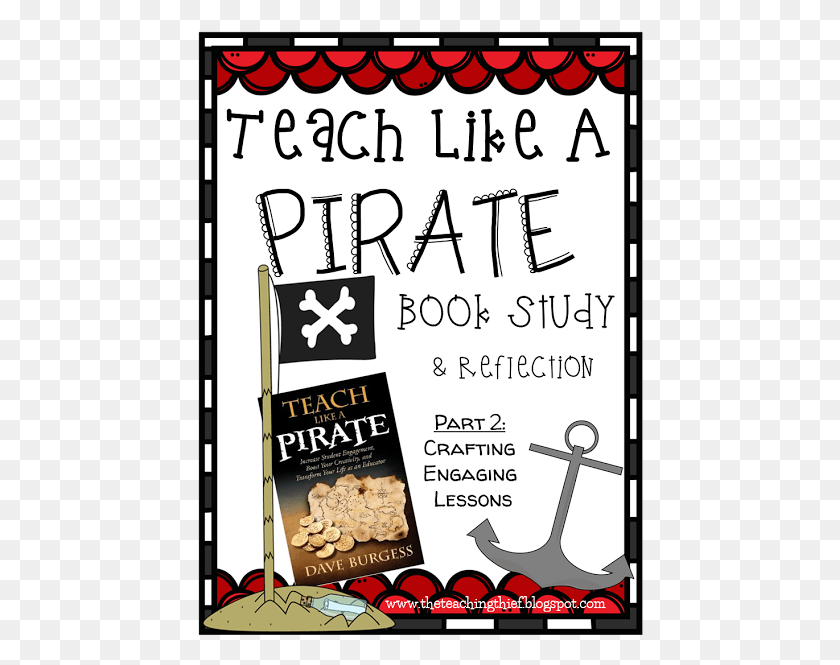 446x605 Teach Like A Pirate Book Study Part 2 Teach Like A Pirate Book Study, Text, Flyer, Poster HD PNG Download