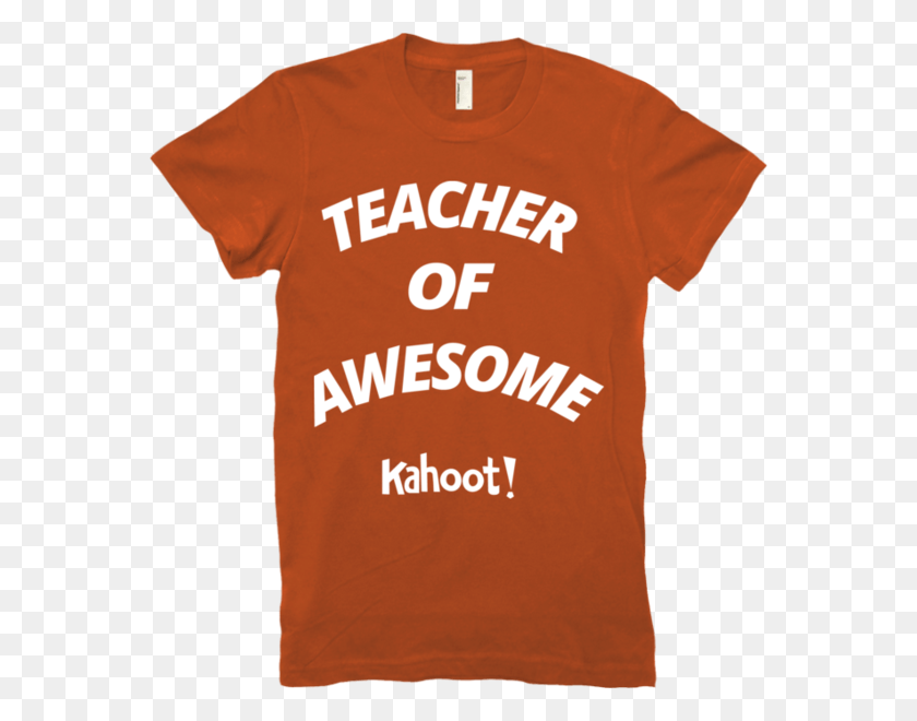 566x600 Teacher Of Awesome Women39s T Shirt Kahoot Shop, Clothing, Apparel, T-shirt HD PNG Download
