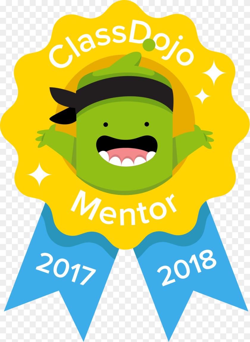 972x1330 Teaching In The 21st Century Class Dojo Mentor Badge, Logo, Symbol, Baby, Person Transparent PNG