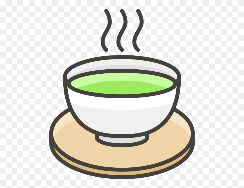 503x588 Teacup Without Handle Emoji Icon Soup, Saucer, Pottery, Cup HD PNG Download