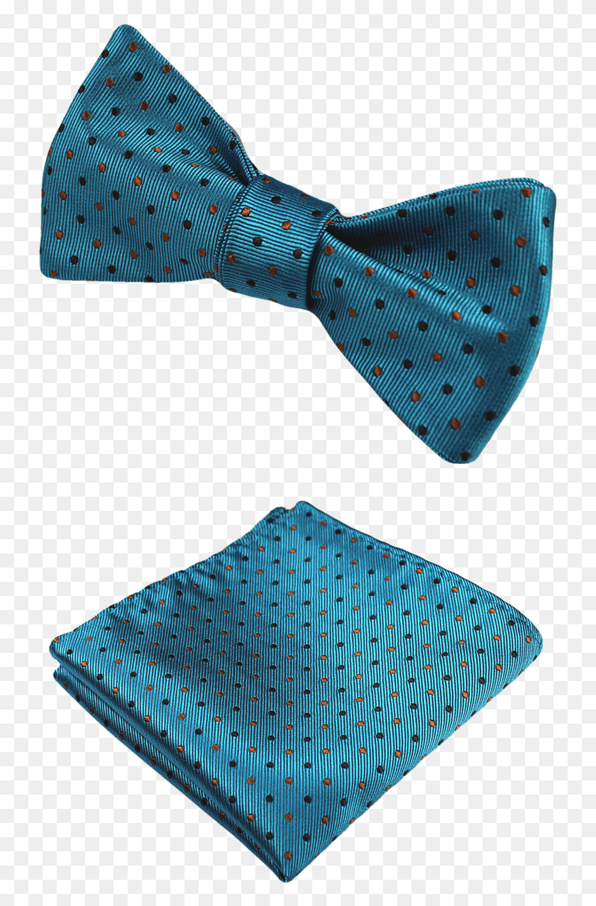 735x1217 Teal Black Amp Gold Bow Tie And Pocket Square Pattern, Tie, Accessories, Accessory Descargar Hd Png