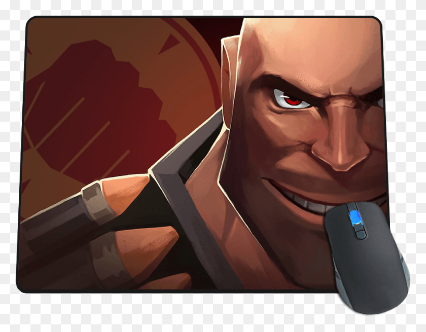 894x683 Team Fortress 2 Wallpaper Heavy, Mouse, Hardware, Computer HD PNG Download