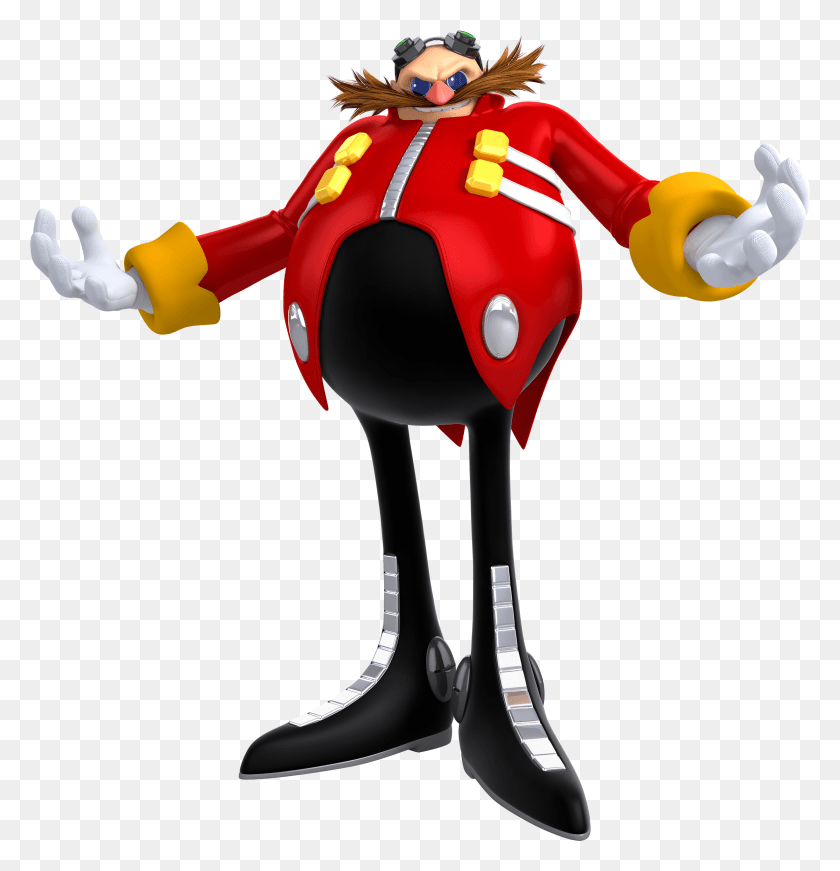 3012x3135 Team Sonic Racing Dr Eggman, Figurine, Person, Human HD PNG Download