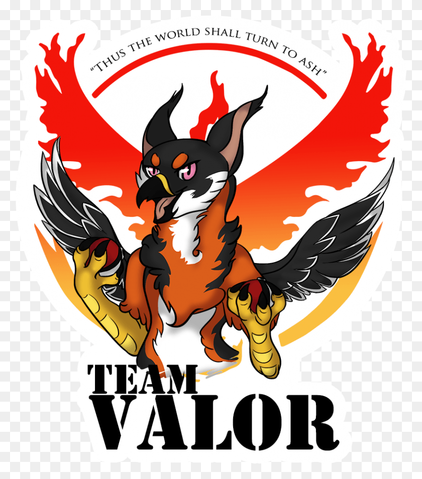 814x934 Team Valor Black Team Valor Pokemon Decal, Emblem, Symbol, Poster HD PNG Download