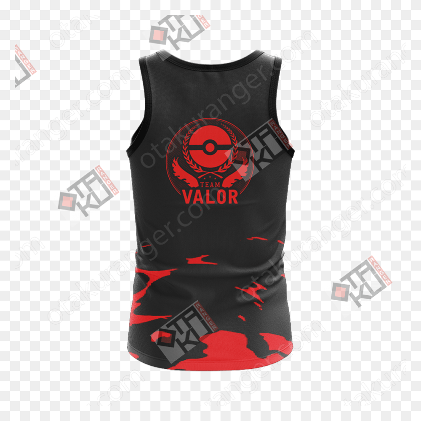 1024x1024 Team Valor Pokemon Go Unisex 3d Tank Top Slifer The Sky Dragon T Shirt, Clothing, Apparel, Advertisement HD PNG Download