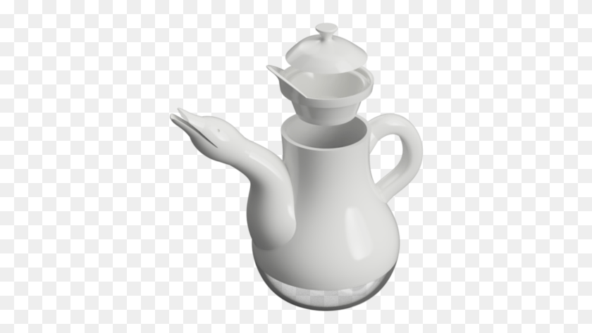 362x413 Teapot, Pottery, Pot, Snowman HD PNG Download