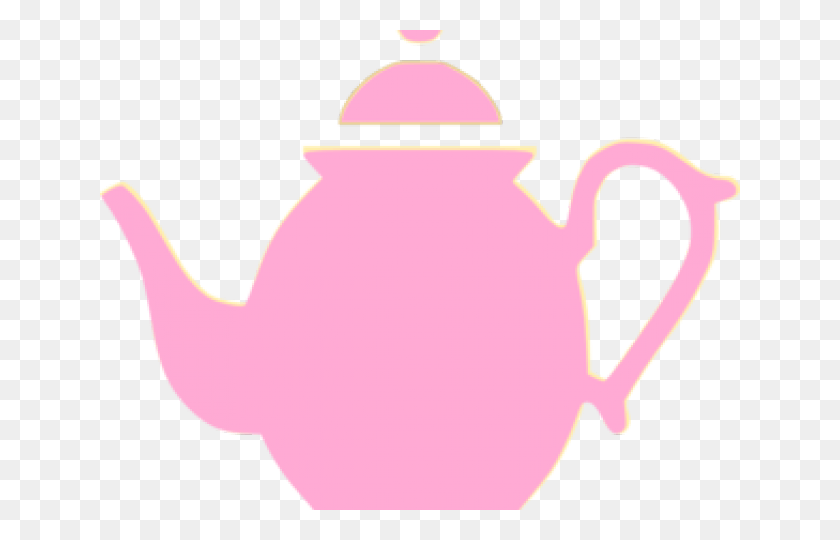 640x480 Teapot Clipart Public Domain Tea Pot Clip Art Pink, Pottery HD PNG Download