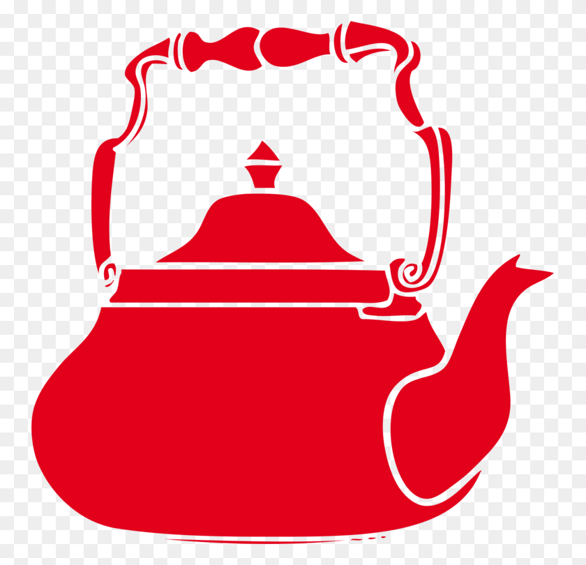 749x750 Teapot Computer Icons Kettle Cartoon Red Teapot, Pottery, Pot, Dynamite HD PNG Download