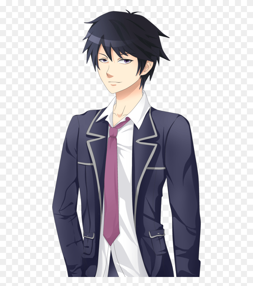 497x890 Tears Of Yggdrasil Beta Anime Boys Transparent Background, Clothing, Apparel, Tie HD PNG Download