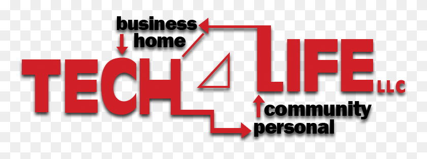 767x253 Tech 4 Life Logo Graphic Design, Text, Alphabet, Symbol HD PNG Download