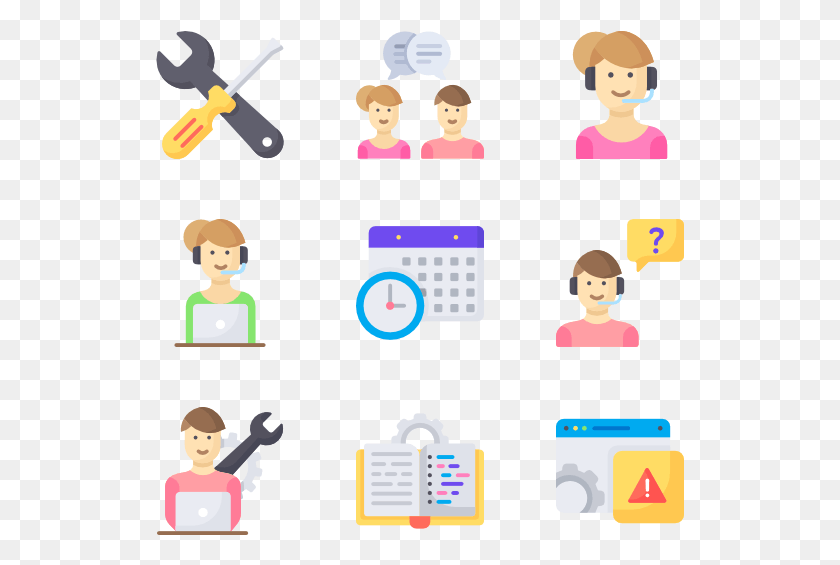 529x505 Tech Support Technic Icons, Text, Person, Human HD PNG Download
