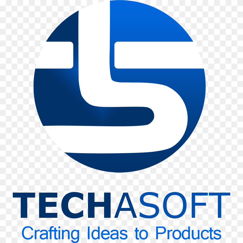 752x839 Techasoft Logo Graphic Design, Text Sticker PNG
