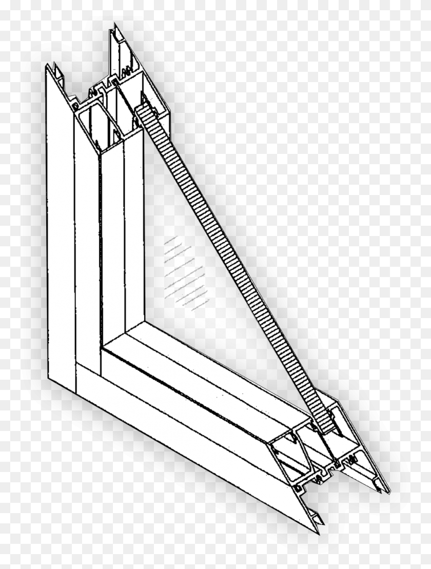 948x1275 Technical Drawing, Triangle, Building, Construction Crane HD PNG Download
