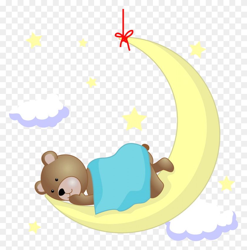 1494x1518 Teddy Bear Clip Good Night Teddy Bear, Symbol, Star Symbol, Number HD PNG Download
