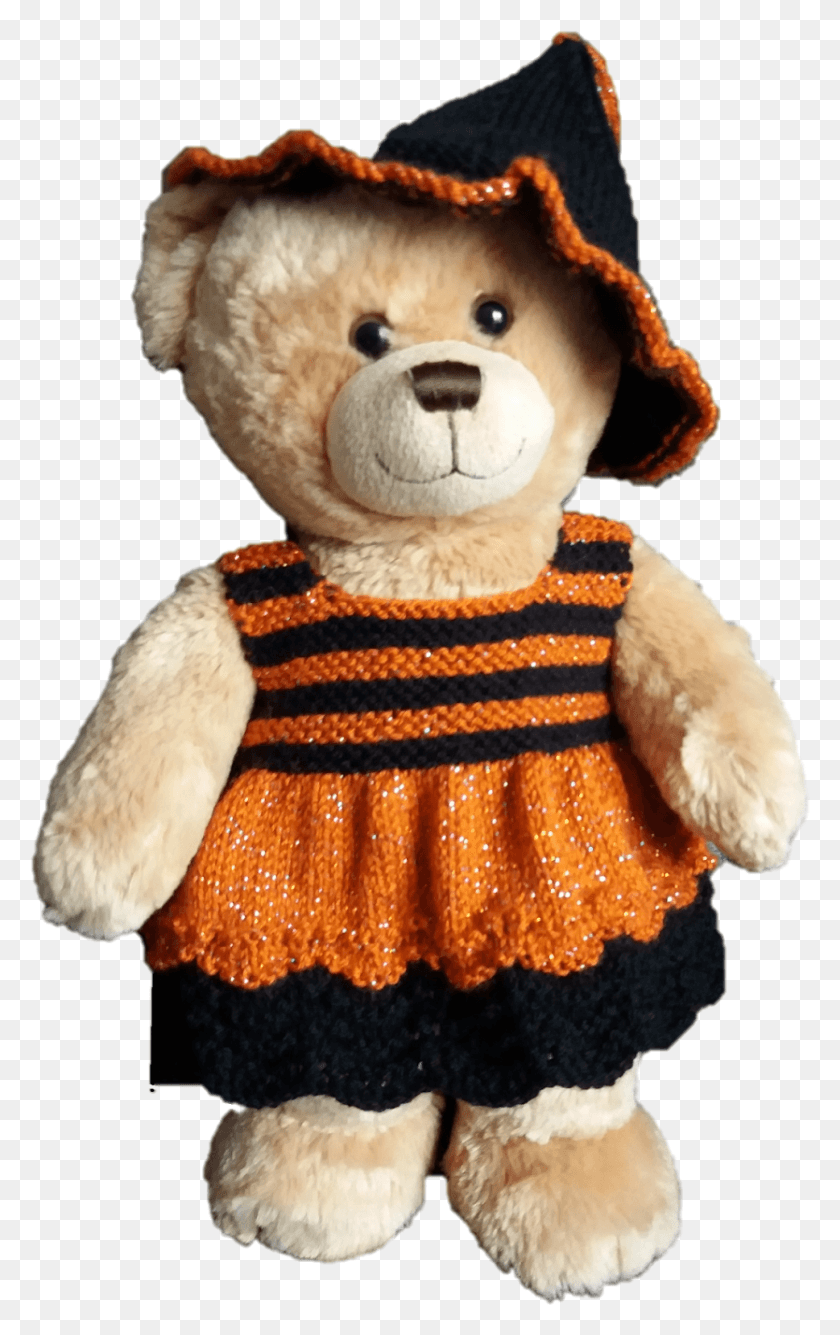 834x1364 Teddy Bear Halloween Dress And Hat Teddy Bear, Toy, Doll, Plush HD PNG Download