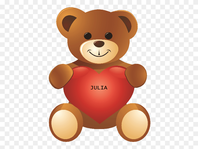 436x575 Teddy Bear Images Clip Art, Toy, Balloon, Ball HD PNG Download