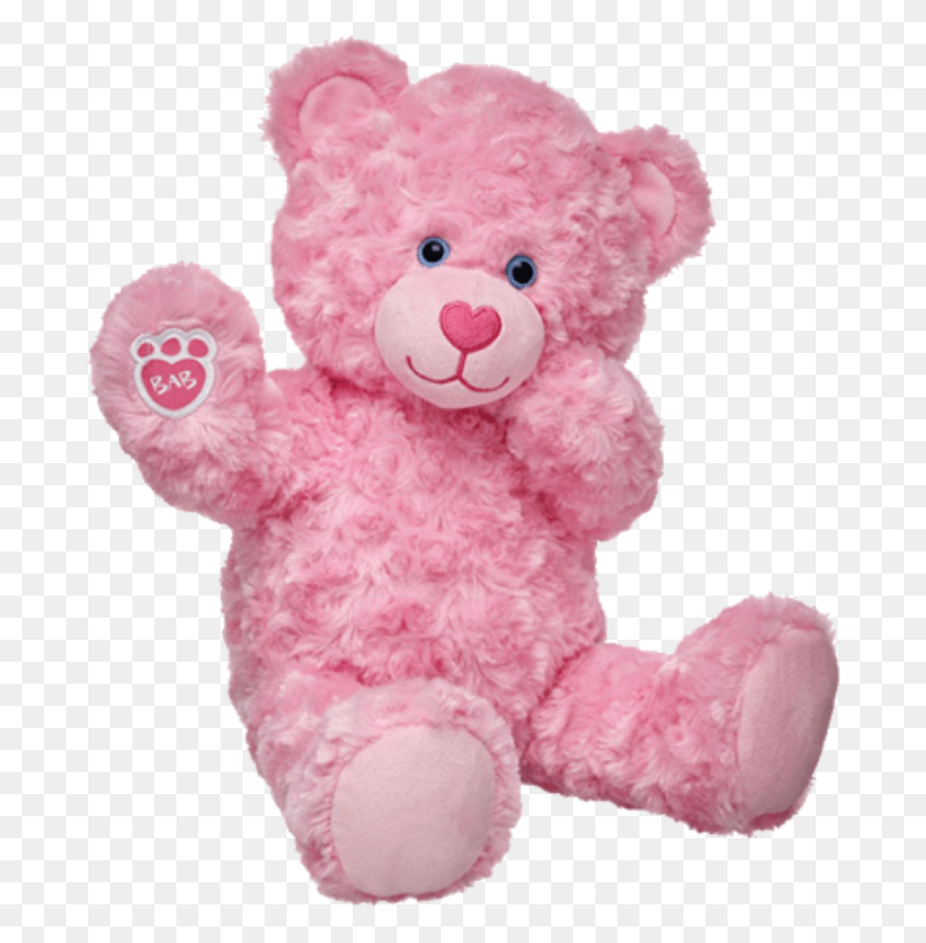 688x795 Teddy Bear Teddybear Pink Socute Pinkteddy Stuffed Build A Bear Pink Cuddles Teddy, Toy, Plush HD PNG Download