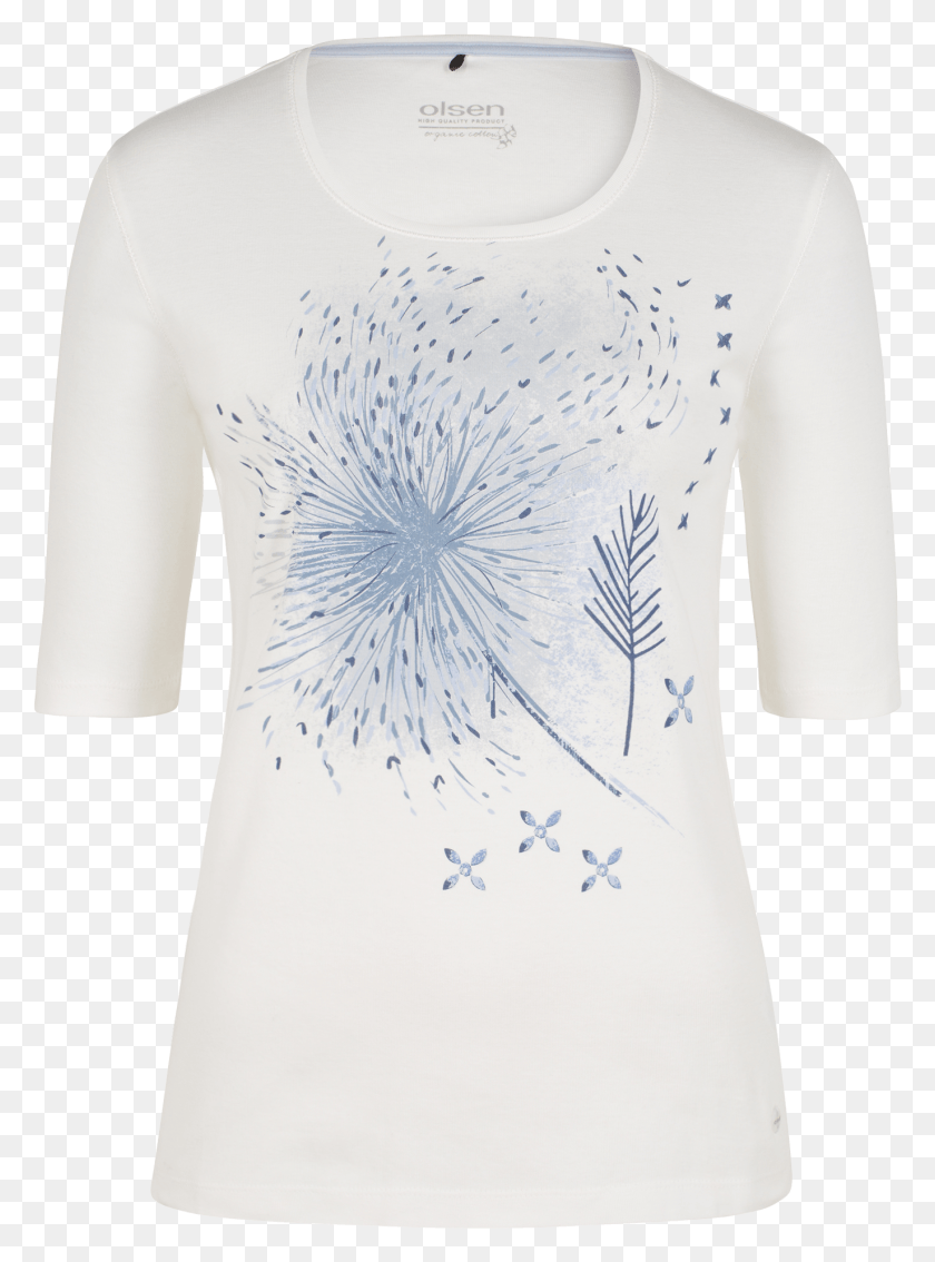 1373x1891 Tee Placement Print Dandelion Long Sleeved T Shirt, Clothing, Apparel, Sleeve HD PNG Download