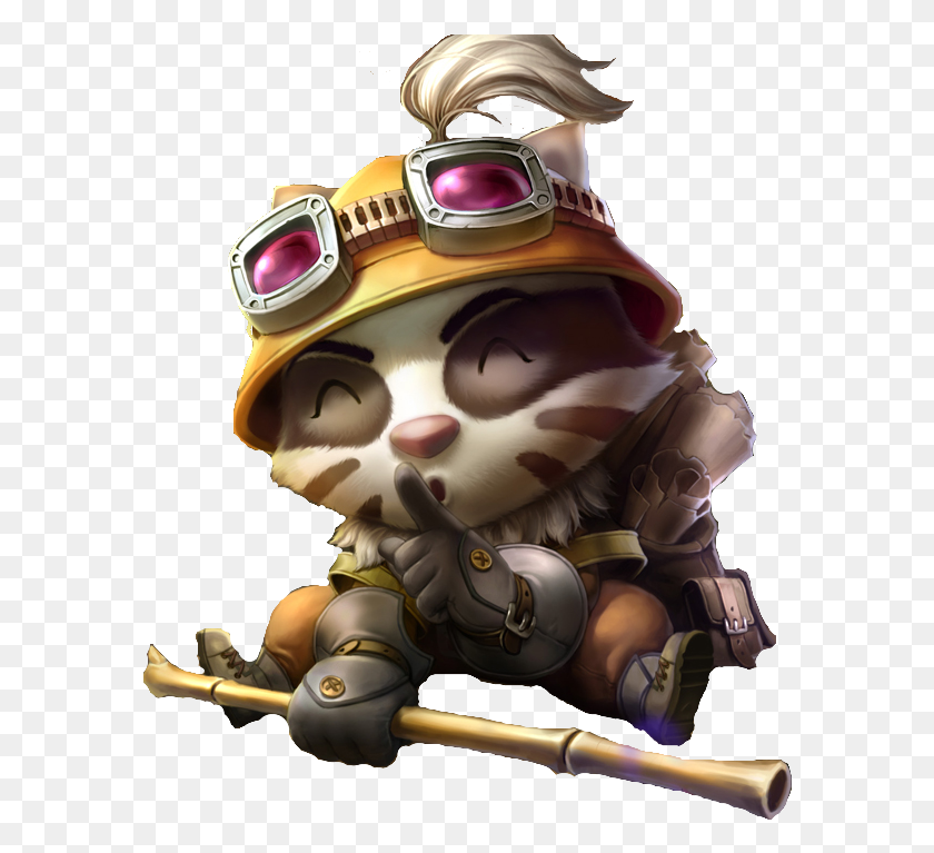 585x707 Teemo Lol League Of Legends, Goggles, Accessories, Accessory HD PNG Download