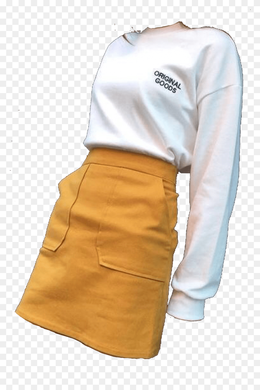 1208x1855 Teen Girl Fashion 90s Fashion Korean Fashion Autumn Aesthetic Cute Clothes, Clothing, Apparel, Skirt HD PNG Download