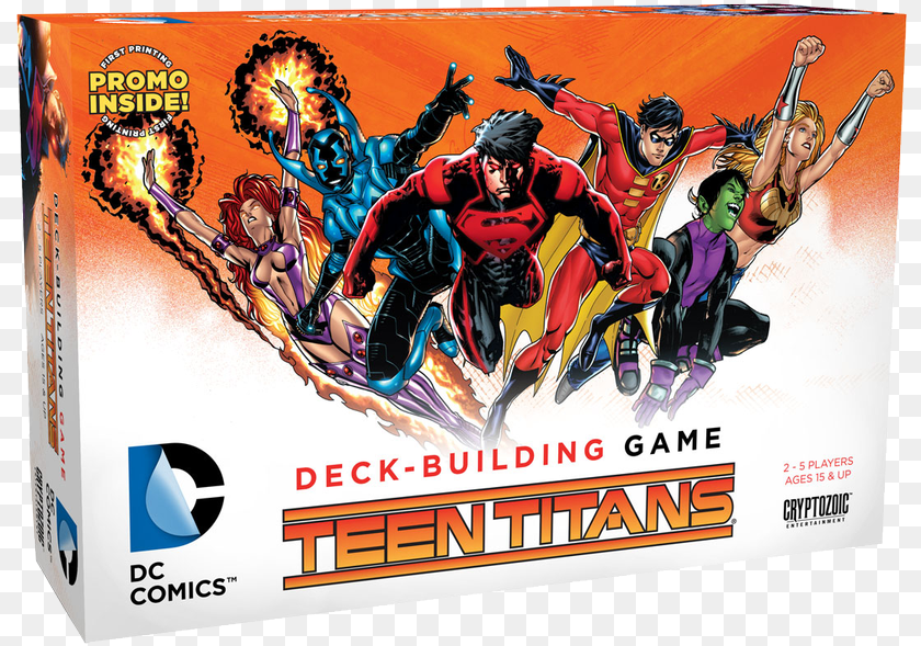 819x589 Teen Titans Deckbuilding Game, Book, Comics, Publication, Adult Clipart PNG