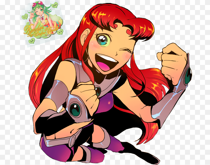 Teen Titans Starfire Render, Publication, Book, Comics, Adult Clipart PNG