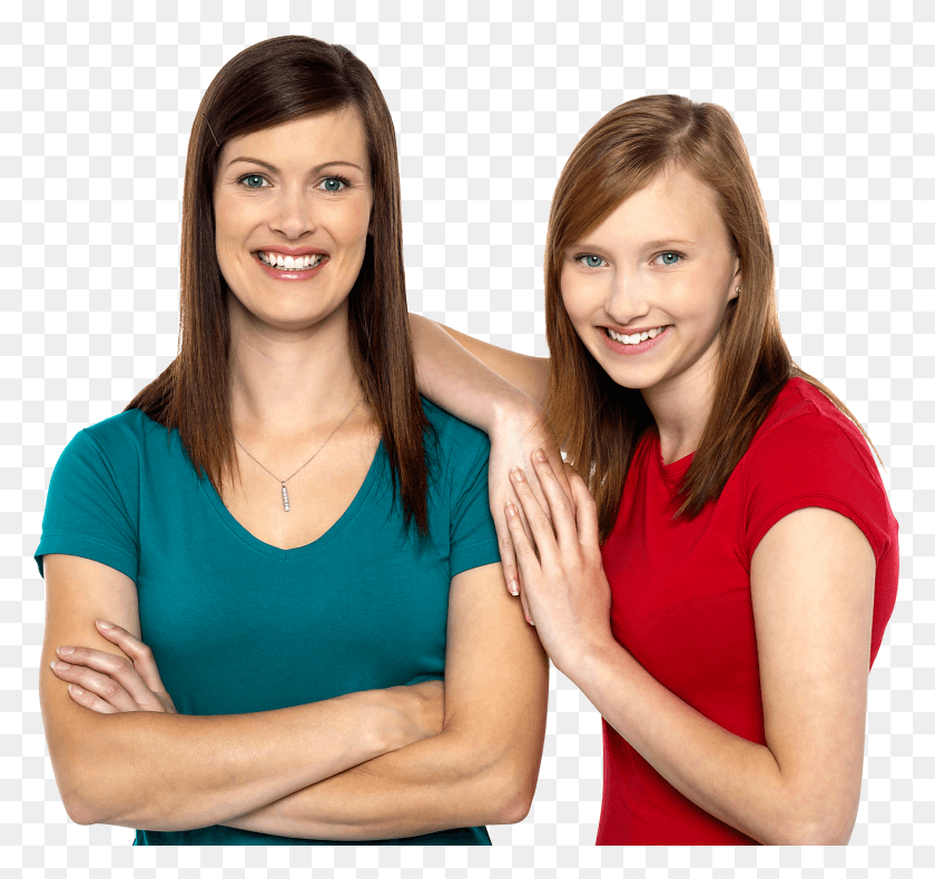3284x3076 Teenage Girl Royalty Free Image Mother And Daughter Hairstyle HD PNG Download