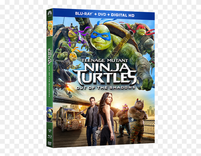 460x591 Teenage Mutant Ninja Turtles Teenage Mutant Ninja Turtles Fuera De Las Sombras Dvd, Persona, Humano, Casco Hd Png