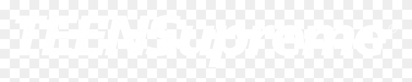 2190x305 Teensupreme Logo Black And White Ihs Markit Logo White, Word, Text, Alphabet HD PNG Download