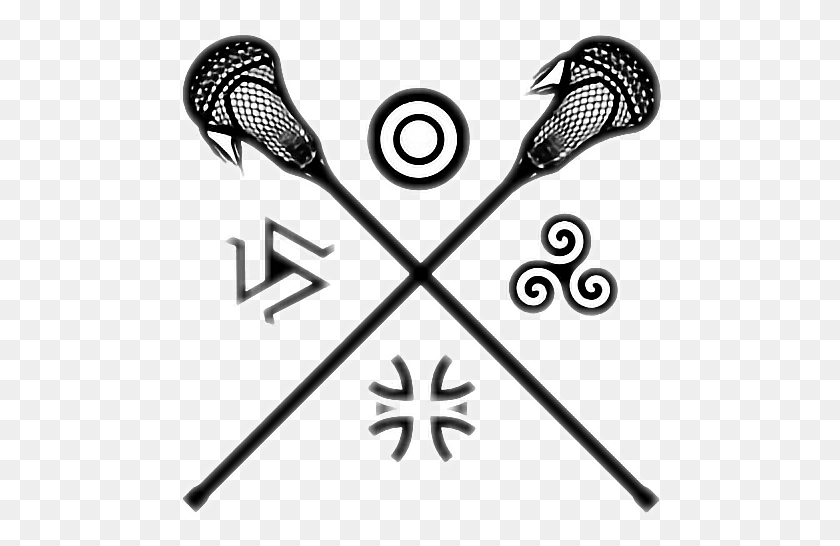 486x486 Teenwolf Lacrosse Simbolo Teen Wolf Lacrosse Stick, Symbol, Stencil HD PNG Download
