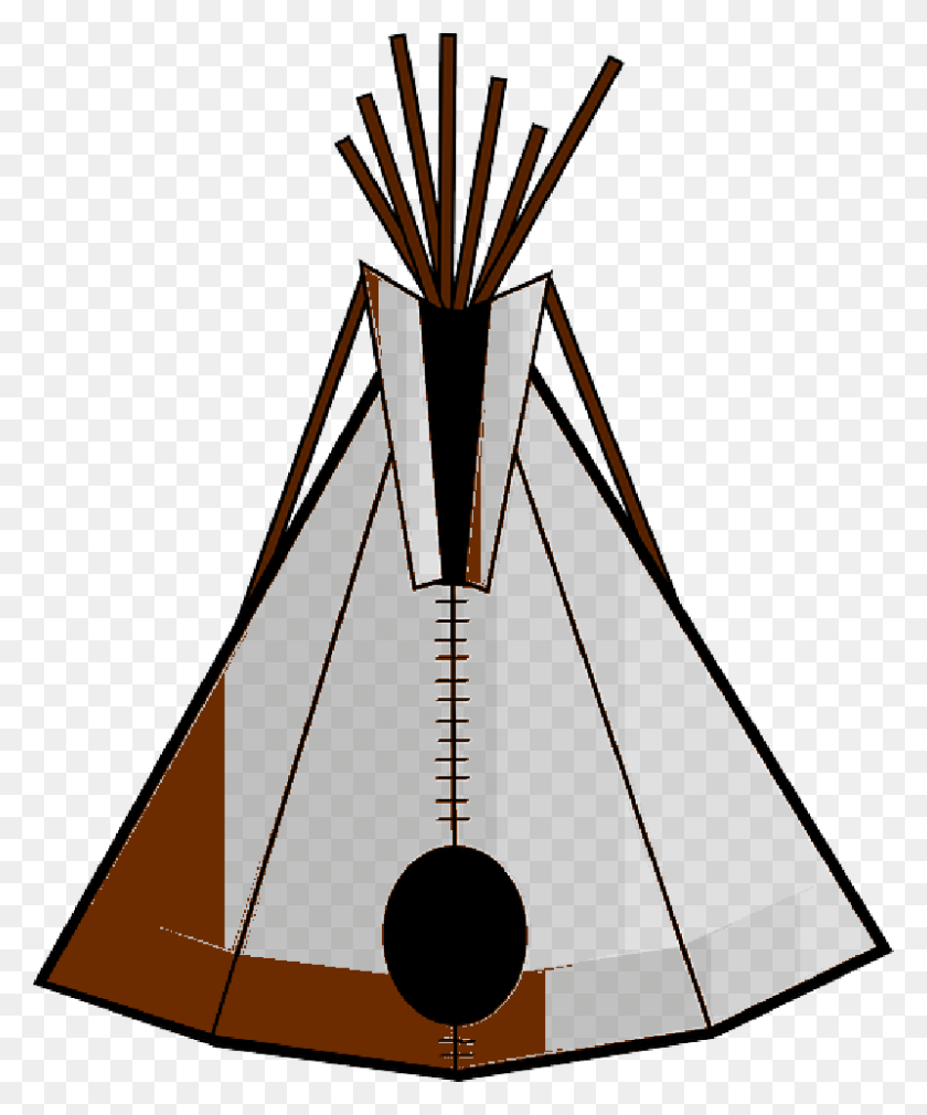 800x975 Teepee Clip Art Teepee Clip Art, Leisure Activities, Lamp, Triangle HD PNG Download