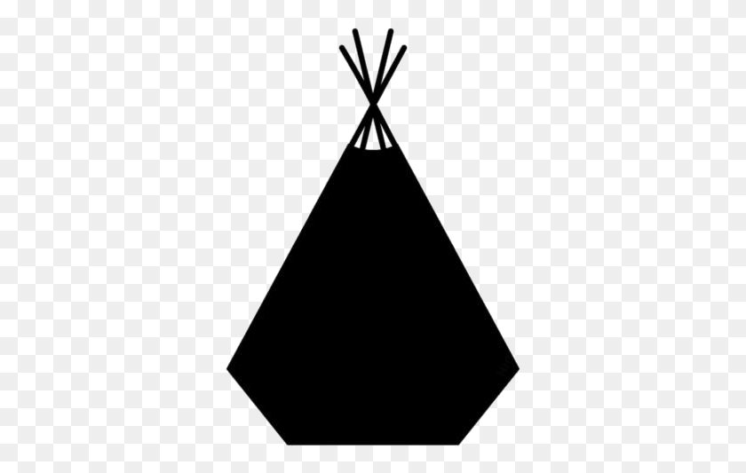 333x473 Teepee Indian Shelter Background Triangle, Tripod, Lighting HD PNG Download