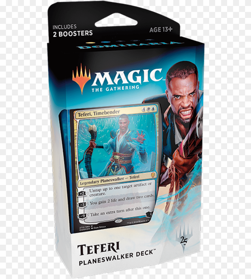 531x935 Teferi Pwdeck Package Dominaria Planeswalker Deck Teferi, Adult, Male, Man, Person PNG