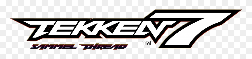 5122x909 Логотип Tekken 7, Символ, Товарный Знак, Текст Hd Png Скачать
