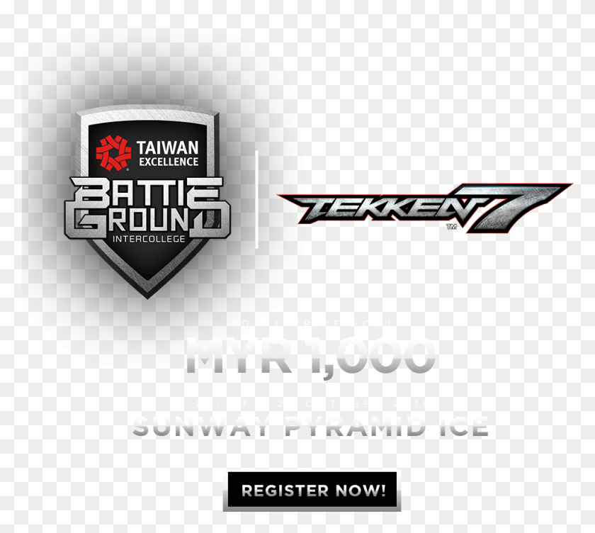 970x861 Tekken 7 Logo, Symbol, Text, Trademark HD PNG Download