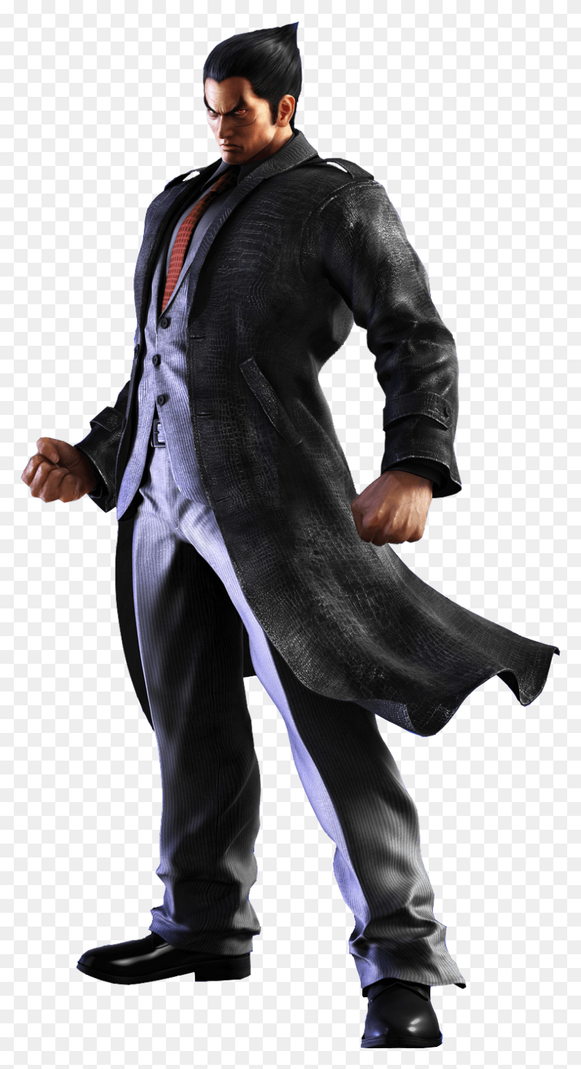 793x1511 Tekken 7 Tekken 7 Kazuya, Одежда, Одежда, Пальто Png Скачать