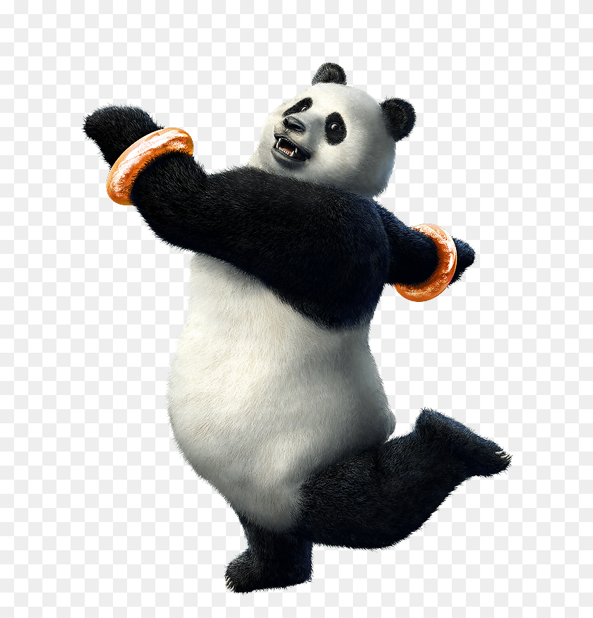 613x816 Tekken Panda Tekken Panda, Giant Panda, Bear, Wildlife HD PNG Download