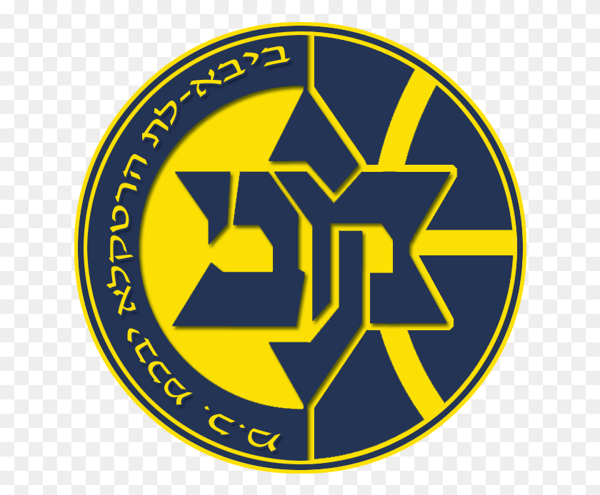 634x634 Тель-Авив Аватар Маккаби Тель-Авив Баскетбол Логотип, Символ, Товарный Знак Hd Png Скачать