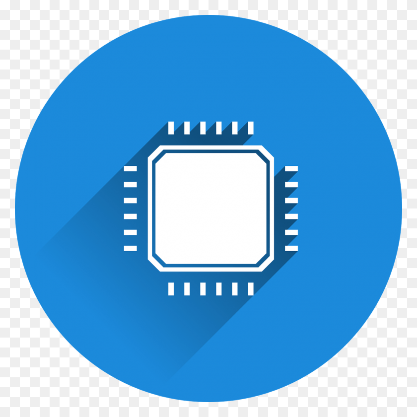 1280x1280 Tel Icon, Electronic Chip, Hardware, Electronics HD PNG Download
