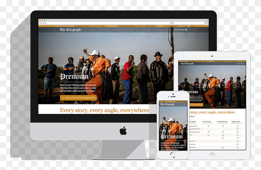 783x492 Descargar Png Telegraph Premium Online Advertising, Persona Humana, Monitor Hd Png