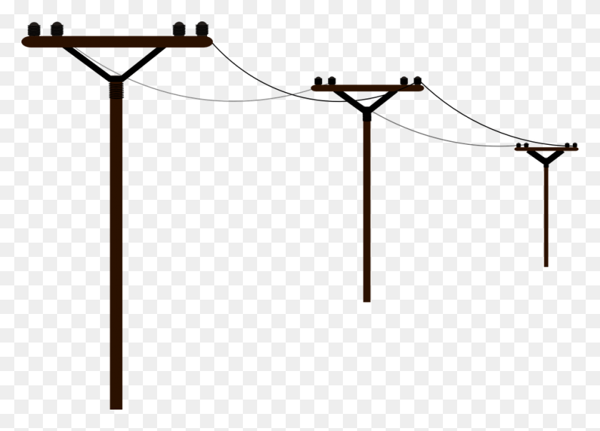960x670 Telephone Pole Electricity Poles Cartoon, Bow, Leisure Activities, Utility Pole HD PNG Download