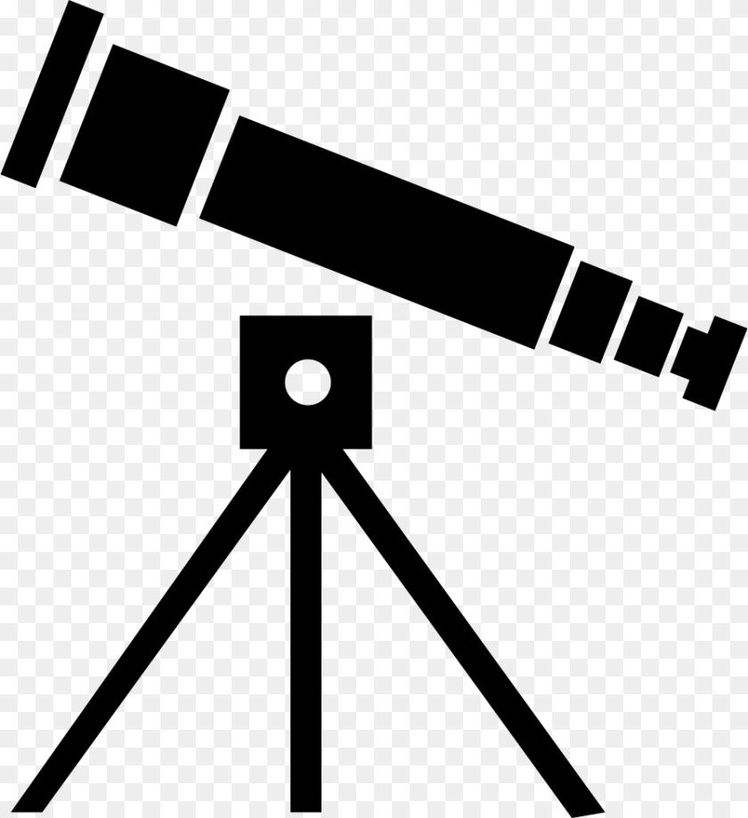 896x980 Telescope PNG