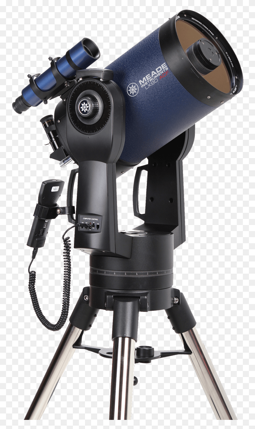 764x1351 Telescope Meade Lx, Tripod, Camera, Electronics HD PNG Download